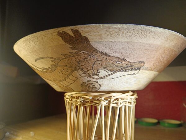 Saladier en Bois Dragon Ball – Image 2