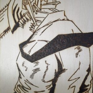 Pyrogravure Chainsaw man