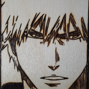 Pyrogravure d'Ichigo ( Bleach )