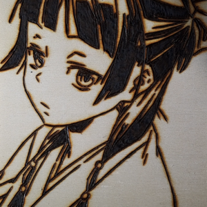 Pyrogravure de Maomao ( The Apothecary Diaries )