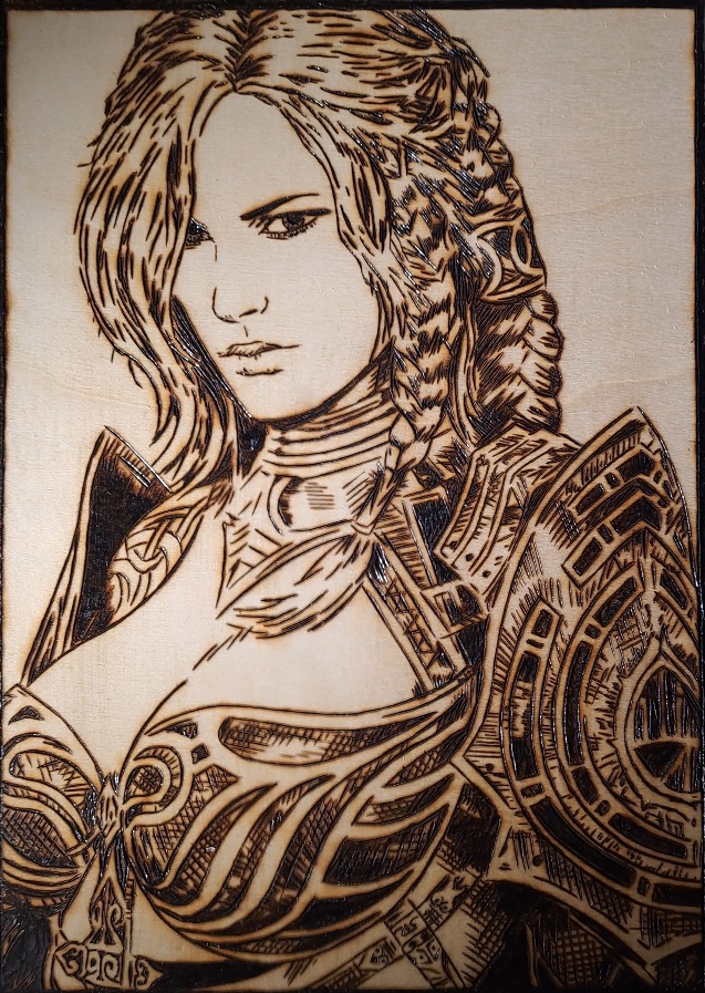Pyrogravure de Jora ( Guild Wars )