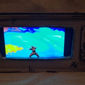 Tv en carton pour smartphone
